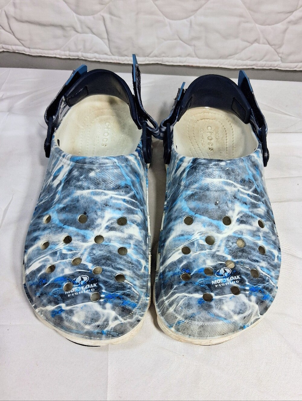 Crocs Unisex Mossy Oak Elements All Terrain Adjustable M-8  W-10 Sandals/Clogs